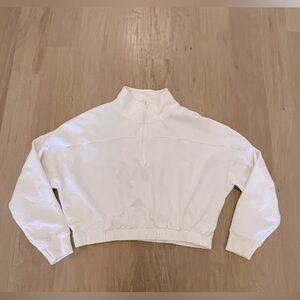 Cropped Sweatshirt Half Zip Pullover BDG Urban Outfitters